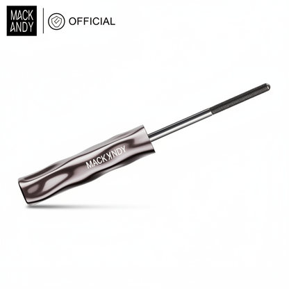 MACKANDY Waterproof 3D Lengthening Mascara Black Eyelash Extension Eye Lashs Brush Long-Wearing Silk Mascara Cosmetics Gift