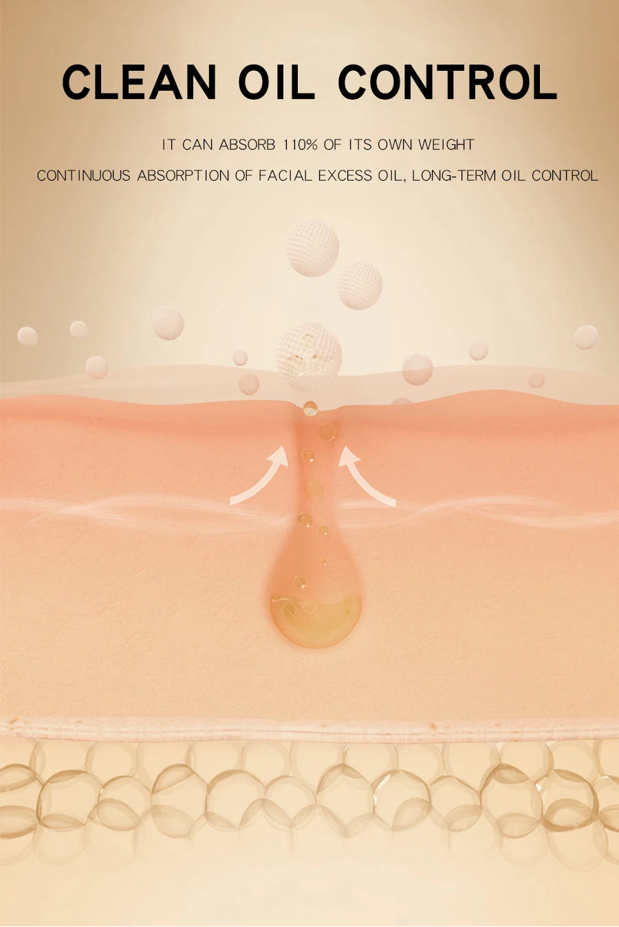 MACKANDY — Poudre correctrice visage à coussin d’air (Longue tenue, contrôle de l’huile, imperméable)